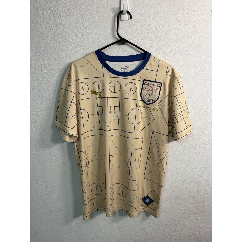 Puma ITALY Jersey 415 Nato Pronto Quatre Cent Quinze #20 Mens Size Large Rare‎